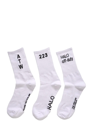 HALO 3-Pack Socks, Hvid
